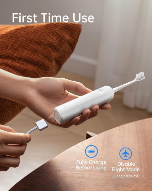 Laifen Wave Sonic Electric Toothbrush, App-Controlled, Waterproof, Rechargeable - Image 5