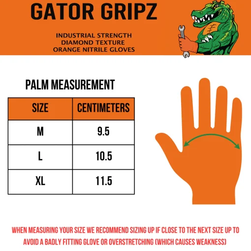 Gator Gripz - By Tough Glove - BOX OF 50 - Image 2